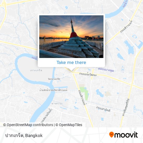 ปากเกร็ด map