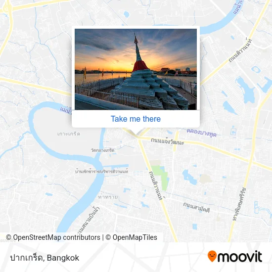 ปากเกร็ด map