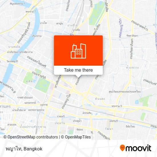 พญาไท map