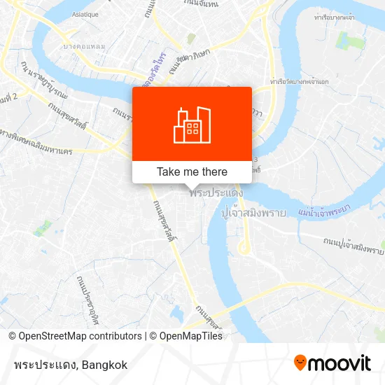 พระประแดง map