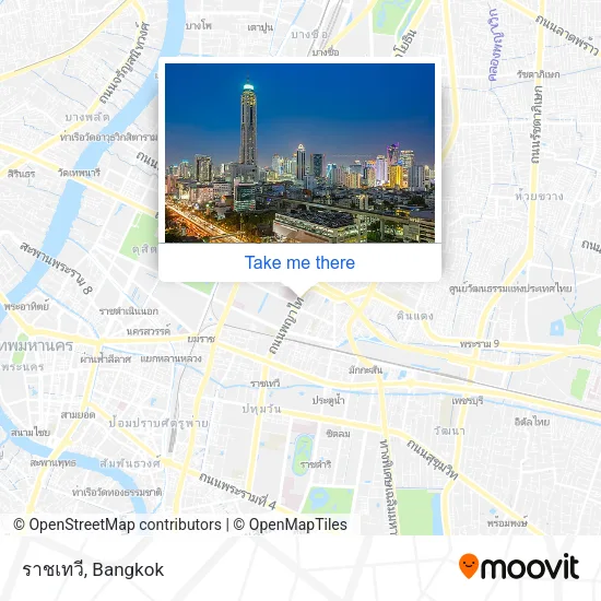 ราชเทวี map