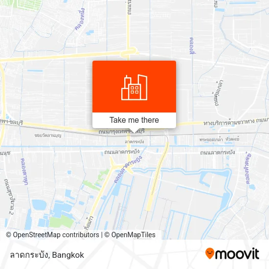 ลาดกระบัง map