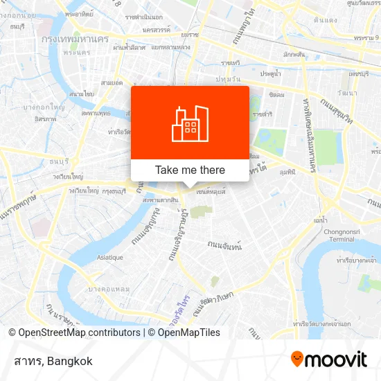 สาทร map
