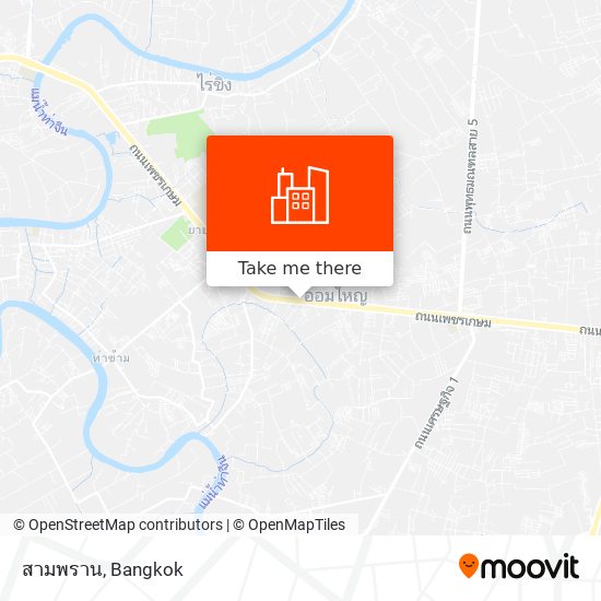 สามพราน map