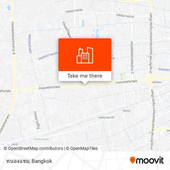 หนองแขม map