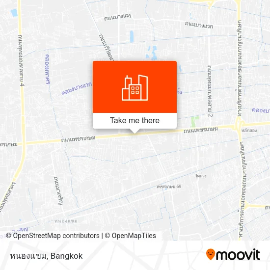 หนองแขม map