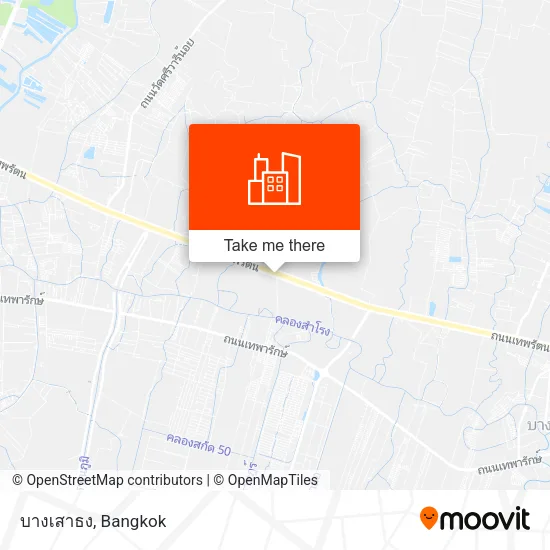 บางเสาธง map