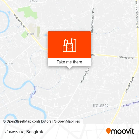 สามพราน map