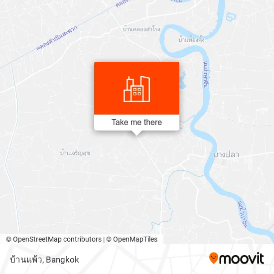 บ้านแพ้ว map