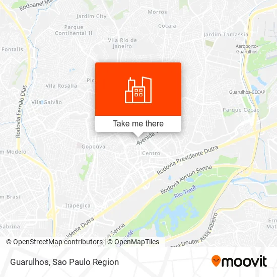 Guarulhos map