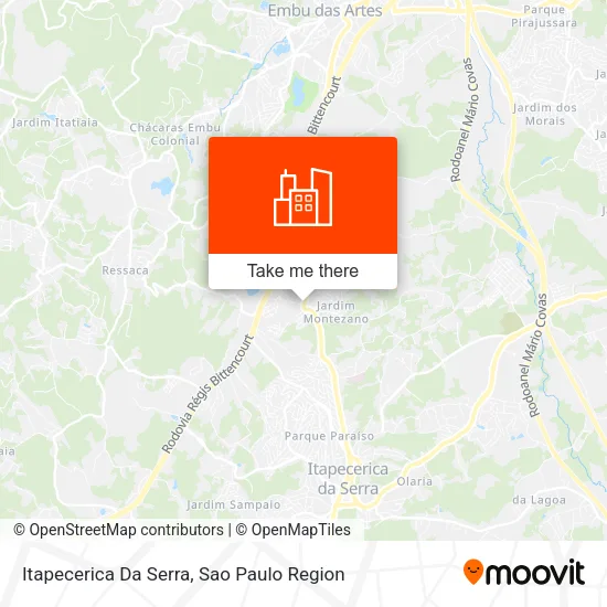 Itapecerica Da Serra map