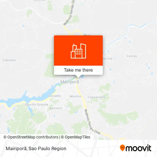 Mairiporã map