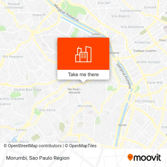 Morumbi map
