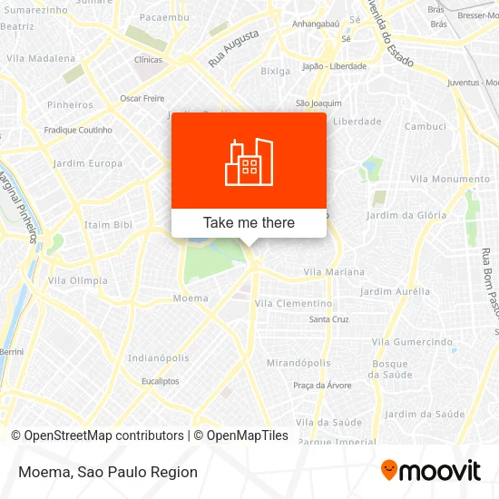 Moema map