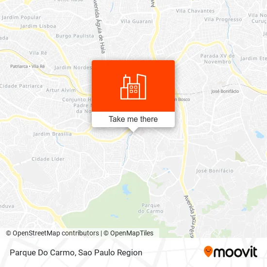 Parque Do Carmo map
