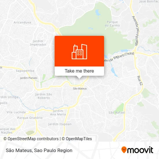 São Mateus map