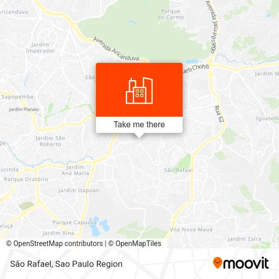 São Rafael map