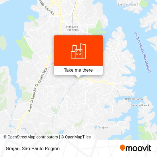 Grajaú map