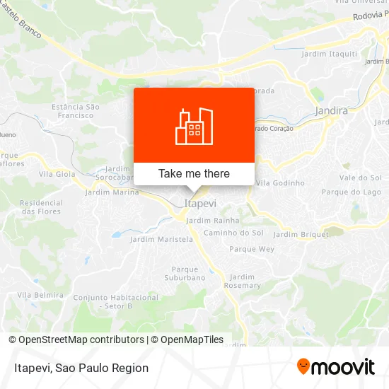 Itapevi map