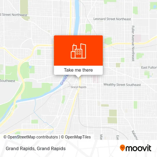 Grand Rapids map