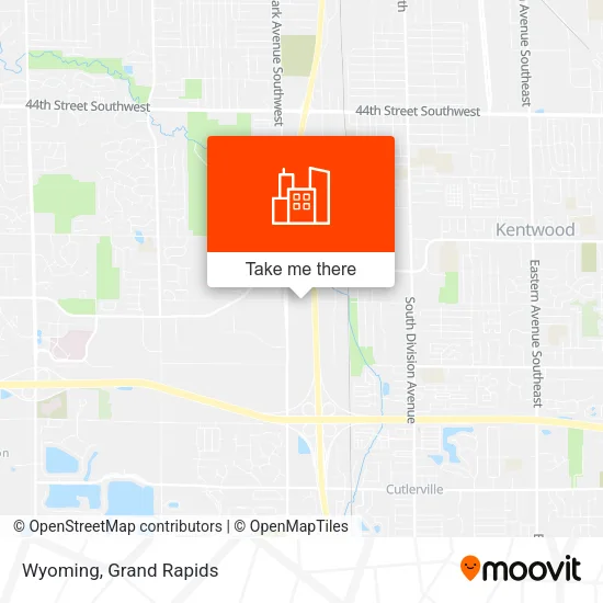 Wyoming map