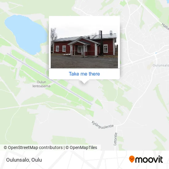 Oulunsalo map
