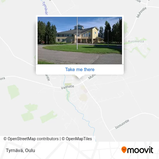 Tyrnävä map