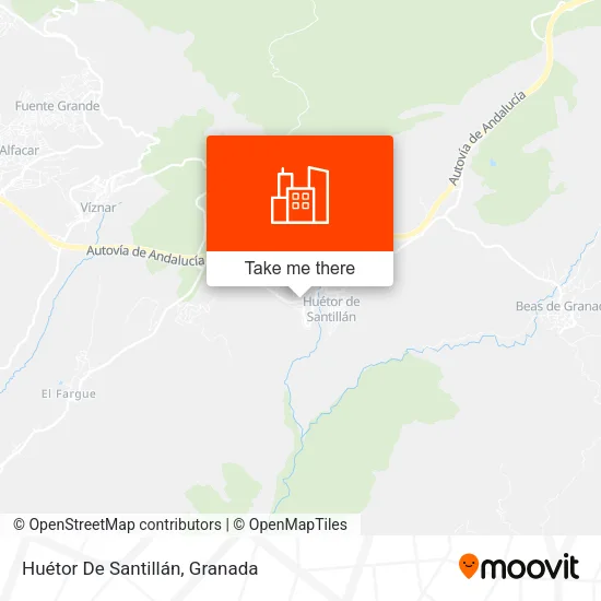 Huétor De Santillán map