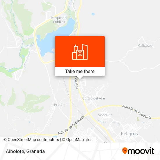 Albolote map