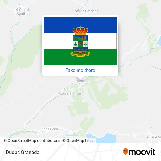 Dúdar map
