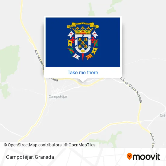 Campotéjar map