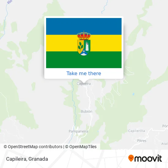 Capileira map