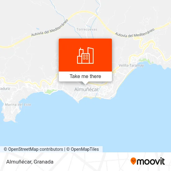 Almuñécar map