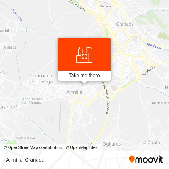 Armilla map