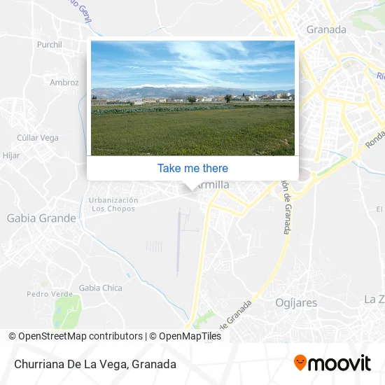 Churriana De La Vega map