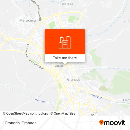 Granada map