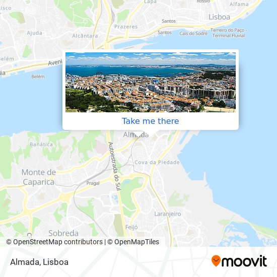 Almada map