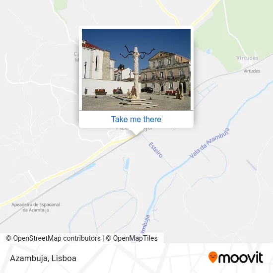 Azambuja map