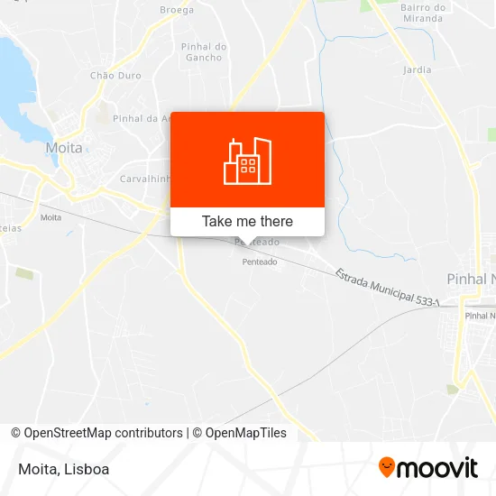 Moita map