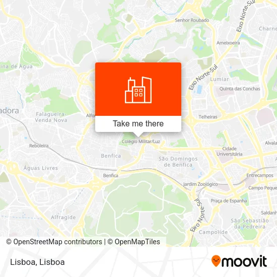 Lisboa map