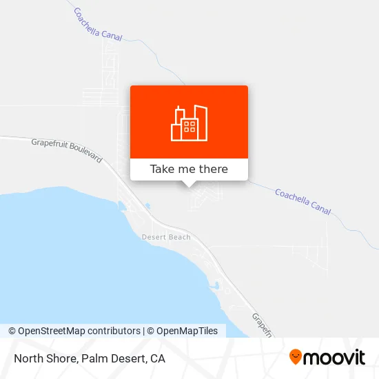 North Shore map