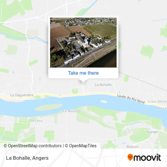 La Bohalle map