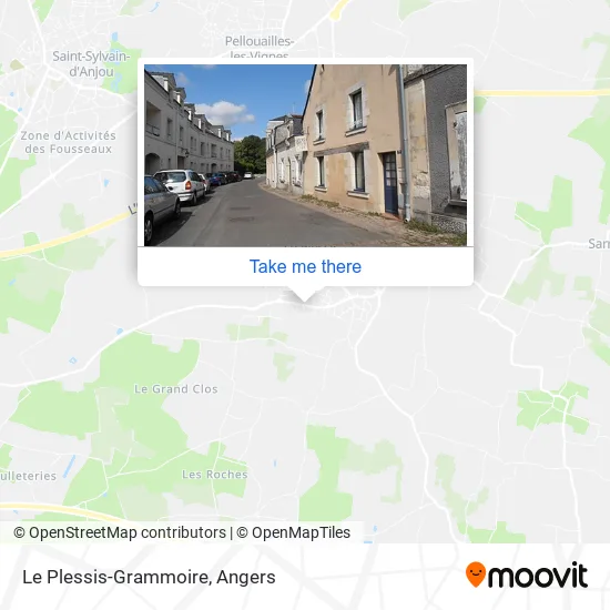 Le Plessis-Grammoire map