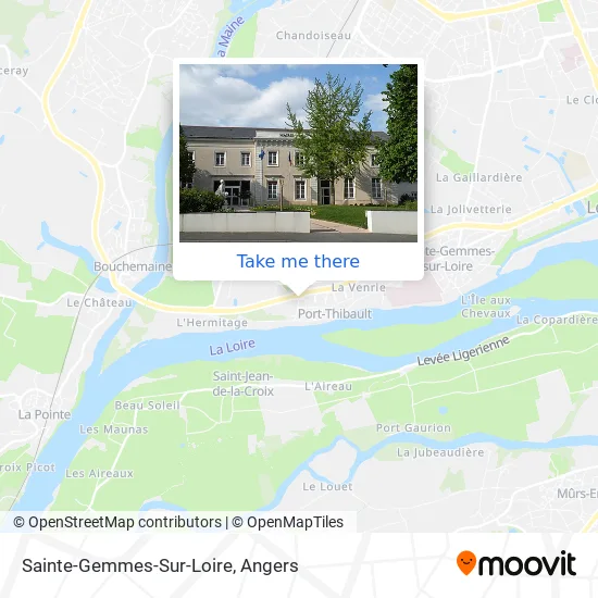 Sainte-Gemmes-Sur-Loire map