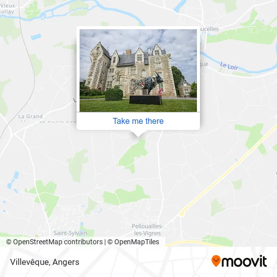 Villevêque map