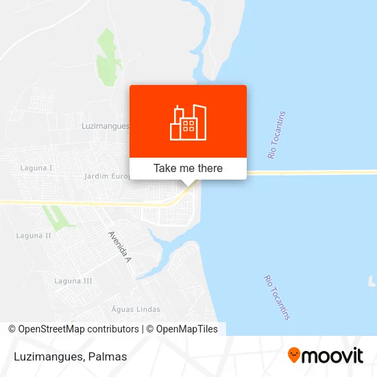 Luzimangues map