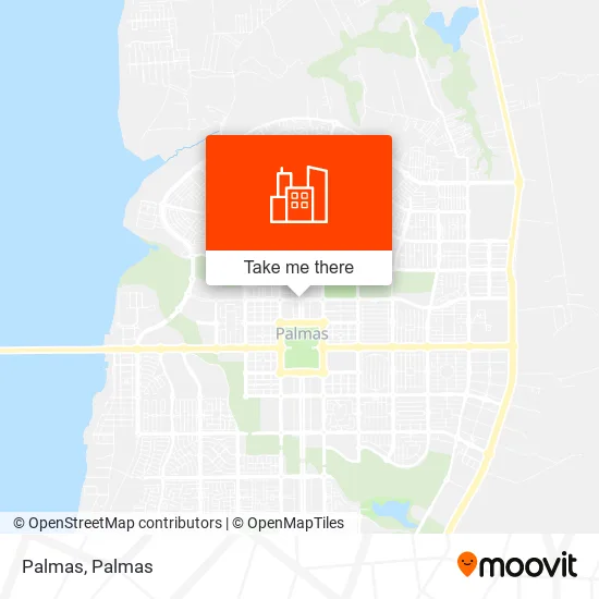 Palmas map