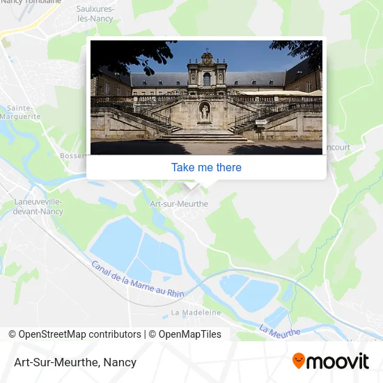 Art-Sur-Meurthe map