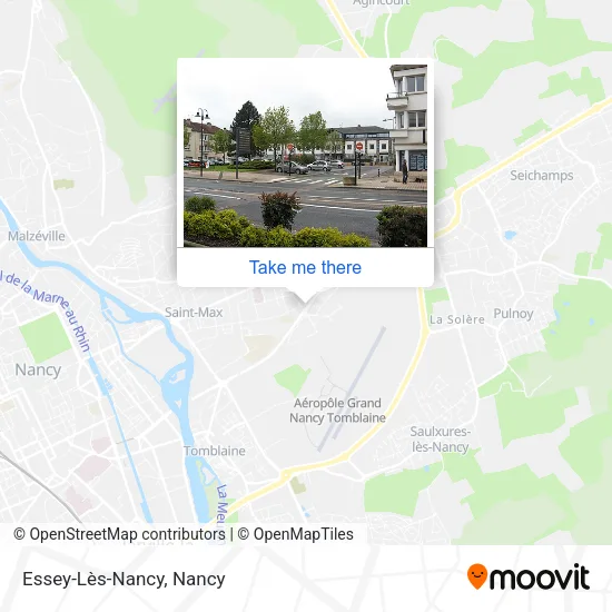 Essey-Lès-Nancy map