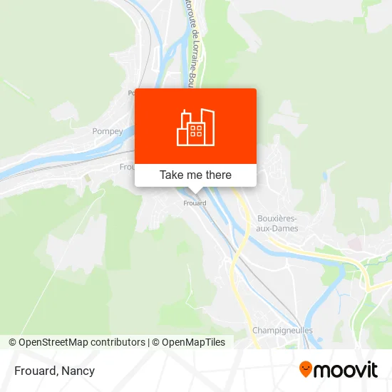 Frouard map
